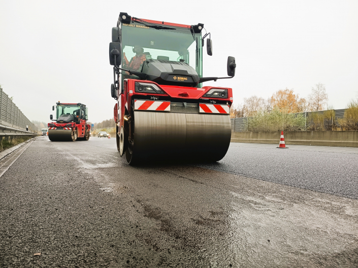 Sanierung offenporiger Asphalt