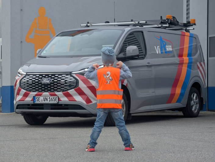 Warnwesten für Kinder